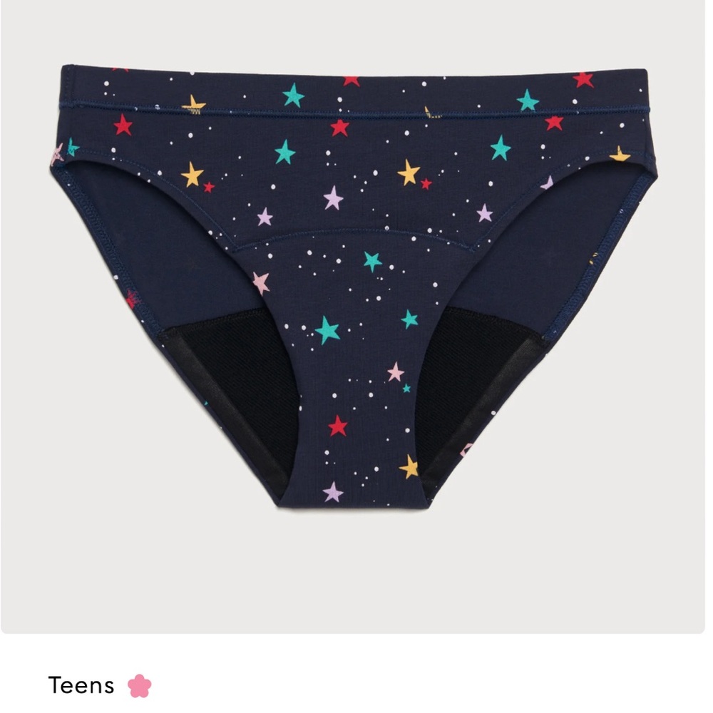 New in box 2- THINX teen leakproof period underwear. M